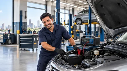 Recarga de bateria automotiva