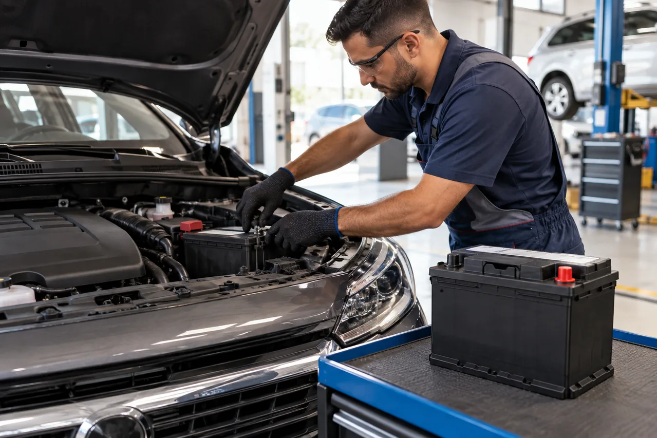 Bateria para carro disponível para instalação em Sorocaba