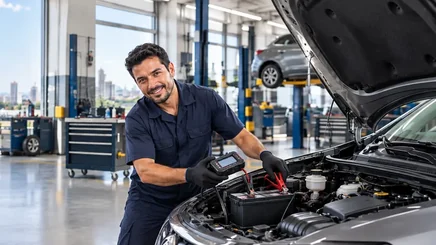 Teste de bateria automotiva